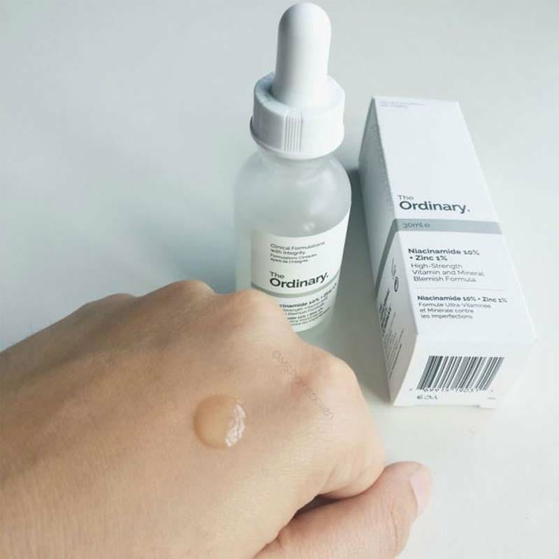 The Ordinary Niacinamide 10% + Zinc 1% – Oil Control & Skin Brightening Serum (30ml)