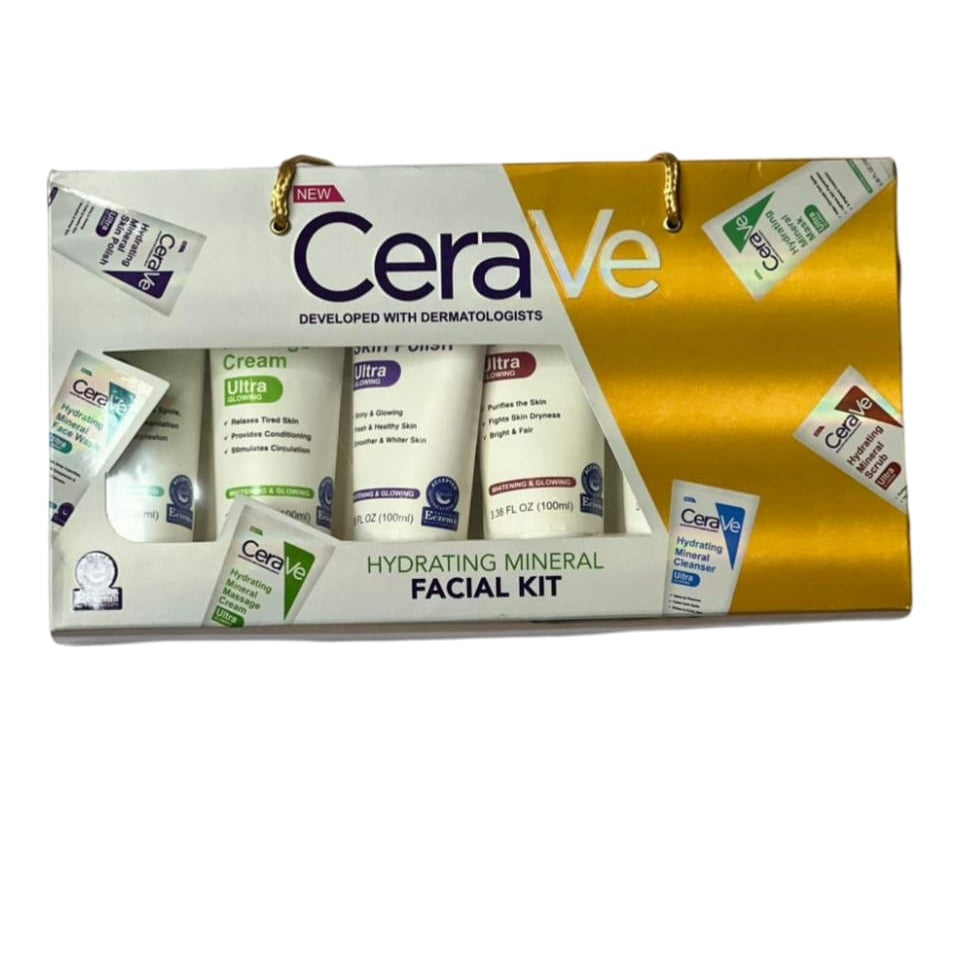 CeraVe Hydrating Mineral Facial Kit – Pack of 6