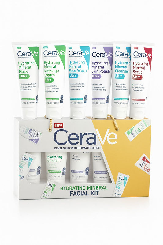 CeraVe Hydrating Mineral Facial Kit – Pack of 6